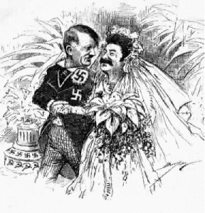 A. Hitleris ir J. Stalinas